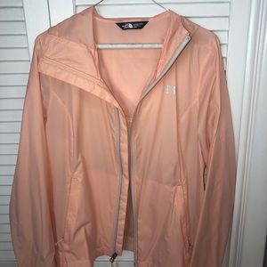 North Face Peach Women’s Raincoat